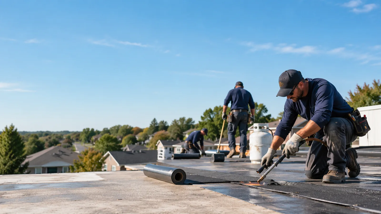 Flat Roof Leak Repair providers in Lane, KS